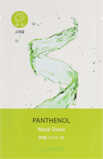 THE SAEM Bio Solution Moisturizing Panthenol Mask Sheet - zklidňující jednorázová pleťová maska s panthenolem, 1ks
