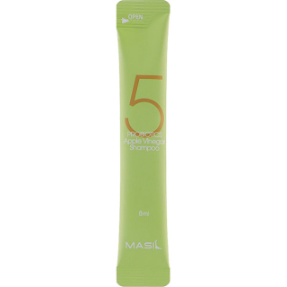 MASIL 5 Probiotics Apple Vinegar Shampoo - vlasový šampón s jablečným octem a probiotiky, 8ml