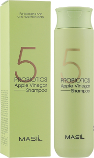 MASIL 5 Probiotics Apple Vinegar Shampoo - vlasový šampón s jablečným octem, 300ml