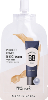 BEAUSTA Perfect Natural BB Cream #21 Light Beige - matující BB krém, 10ml