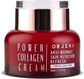 ORJENA Power Collagen Cream - anti-age pleťový krém s kolagenem, 50ml