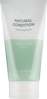 THE SAEM Natural Condition Cleansing Foam Sebum Control - čistící pleťová pěna na problematickou pleť, 150ml