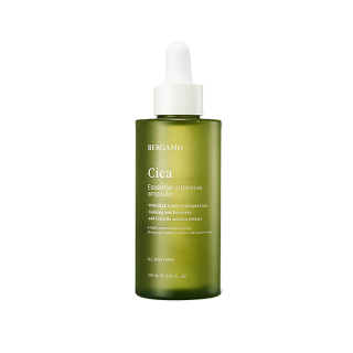 BERGAMO Cica Essential Intensive Ampoule - zklidňující a hydratační pleťové sérum s extraktem pupečníku asijského, 150ml