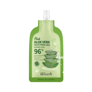 BEAUSTA Aloe Vera Soothing Gel - zklidňující univerzální gel s aloe vera, 20ml