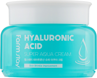 FARM STAY Hyalurolic Acid Super Aqua Cream - hydratační pleťový krém s kyselinou hyaluronovou, 100ml