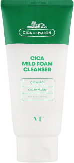 VT COSMETICS Cica Mild Foam Cleanser - čistící pleťová pěna s pupečníkem asijským, 300ml