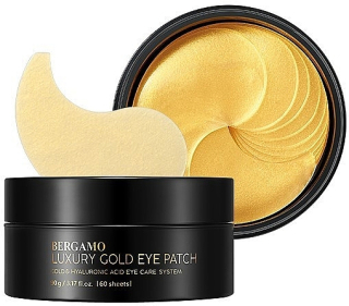 BERGAMO Luxury Gold 24K Hydrogel Eye Patch - anti-age hydrogelové oční náplasti s 24K zlatem, 60ks