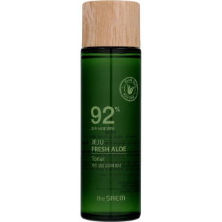THE SAEM Jeju Fresh Aloe Toner - zklidňující a hydratační pleťový toner s extraktem aloe, 155ml