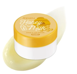 A'PIEU Honey & Milk Daily Lip  Mask [Honey] - vyživující maska na rty, 6g