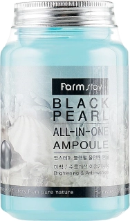 FARM STAY Black Pearl All-in-one Ampoule - revitalizační pleťové sérum s extraktem černých perel, 250ml