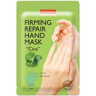 PUREDERM Firming Repair Hand Mask ,,Cica'' - zjemňující maska na ruce, 2ks