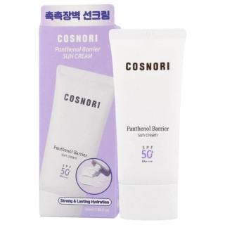 COSNORI Panthenol Barrier Suncream SPF50+ PA++++ - opalovací krém s panthenolem, 50ml