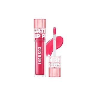 COSNORI Water-Full Lip Plumper (Strong 02 Lovable Pink) - tónovací lesk pro objem rtů, 3.5g