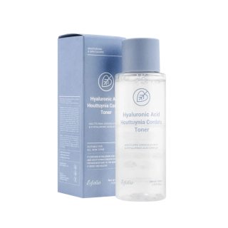 ESFOLIO Hyaluronic Acid Houttuynia Cordata Toner - hydratační pleťový toner s kyselinou hyaluronovou a extraktem touleně, 150ml