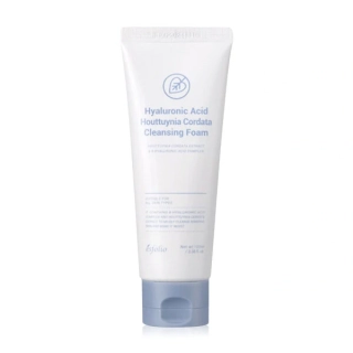 ESFOLIO Hyaluronic Acid Houttuynia Cordata Cleansing Foam - hydratační čistící pleťová pěna s kyselinou hyaluronovou a extraktem touleně, 100ml