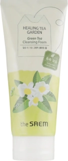 THE SAEM Healing Tea Garden Green Tea Cleansing Foam - čistící pleťová pěna s extraktem zeleného čaje, 150ml