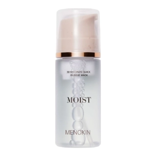 MENOKIN 30 Second Quick Bubble Mask (Moist) - 30 sekundové hydratační bublinkové sérum v masce s kyselinou hyaluronovou a cica komplexem, 95ml