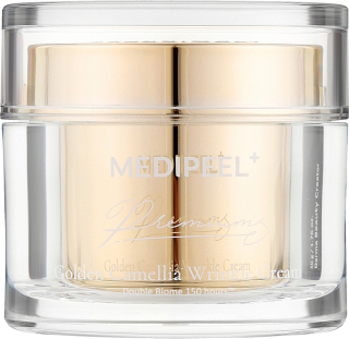 MEDI-PEEL Premium Golden Camellia Wrinkle Cream - anti-age hydratační pleťový krém s 24K zlatem, 50g