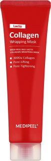 MEDI-PEEL Red Lacto Collagen Wrapping Mask - zpevňující slupovací pleťová maska s kolagenem, 70ml