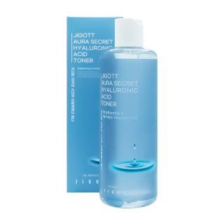 JIGOTT Aura Secret Hyaluronic Acid Toner - hydratační pleťový toner s kyselinou hyaluronovou, 300ml