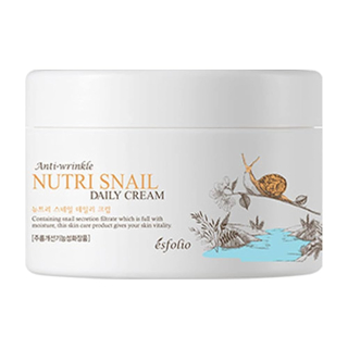 ESFOLIO Nutri Snail Daily Cream - protivráskový pleťový krém se šnečím extraktem, 200ml
