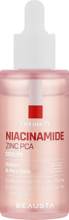 BEAUSTA Derma2X Niacinamide Zinc PCA Serum - pleťové sérum s niacinamidem a zinkem pečující o póry, 50ml