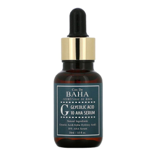 COS DE BAHA Glycolic Acid 10 AHA Serum - exfoliační pleťové sérum s kyselinou glykolovou, 30ml
