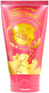 ELIZAVECCA Clean Piggy Pinkenergy Foam Cleansing - revitalizační čistící pleťová pěna, 120ml