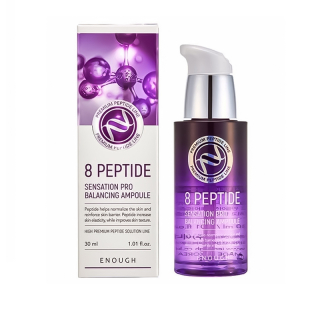 ENOUGH 8 Peptide Sensation Pro Balancing Ampoule - anti-aging pleťové sérum s peptidy, 30ml