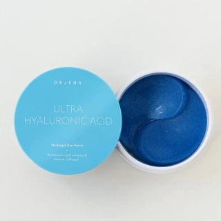 ORJENA Ultra Hyaluronic Acid Hydrogel Eye Patch - hydratační hydrogelové náplasti pod oči, 60ks