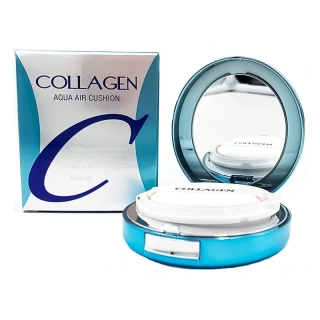 ENOUGH Collagen Aqua Air Cushion (No. 21) - cushion make-up s kolagenem, 15g