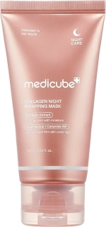 MEDICUBE Collagen Night Wrapping Mask - zpevňující noční maska s kolagenem, 75ml
