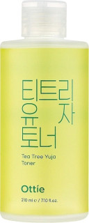 OTTIE Tea Tree Yuja Toner - zklidňující pleťový toner s extraktem čajovníku, 210ml