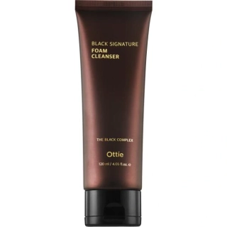 OTTIE Black Signature Foam Cleanser - čistící pleťová pěna se šnečím extraktem, 120ml
