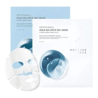 ANOTHER FACE Peptathenol Aqua Balance Gel Mask - hydratační hydrogelová pleťová maska s peptidy a panthenolem, 1ks
