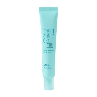 OTTIE Green Tea Hyalu Eye Cream - hydratační oční krém s extraktem zeleného čaje, 30ml