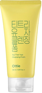 OTTIE Tea Tree Yuja Cleansing Foam - zklidňující čistící pleťová pěna, 120ml