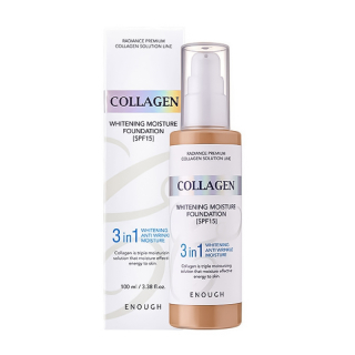 ENOUGH Collagen 3in1 Whitening Moisture Foundation SPF15 (13) - rozjasňující make-up s kolagenem, 100ml