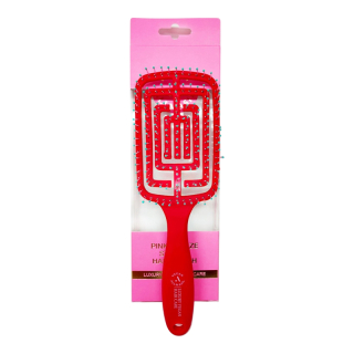 ALLMASIL Pink Breeze Styling Hair Brush - masážní hřeben na vlasy, 1ks