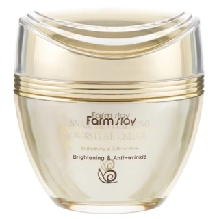 FARM STAY Snail Revitalizing Moisture Cream - revitalizační hydratační pleťový krém se šnečím extrakte, 50ml