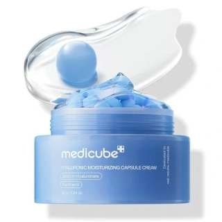 MEDICUBE Hyaluronic Moisturizing Capsule Cream - hydratační pleťový krém, 55g