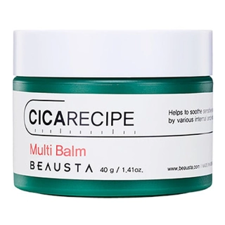 BEAUSTA Cicarecipe Multi Balm - zklidňující pleťový balzám s pupečníkem asijským, 40ml