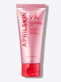APRILSKIN TXA Niacinamide 99 Night Wrapping Mask - rozjasňující noční pleťová maska s niacinamidem, 80ml