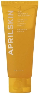 APRILSKIN Real Calendula Peel Off Pack - peelingová čistící pleťová maska, 100g