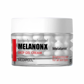 MEDI-PEEL Melanon X Drop Gel Cream - rozjasňující pleťový krém proti pigmentovým skvrnám s retinolem, 50g