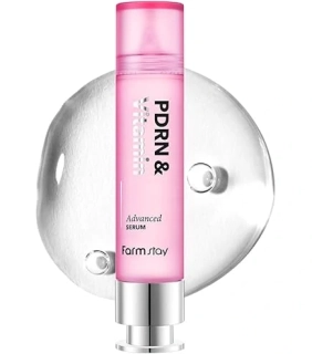 FARM STAY PDRN & Vitamin Advanced Serum - rozjasňující a revitalizační pleťové sérum s PDRN a vitamíny, 30ml