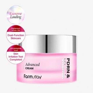 FARM STAY PDRN & Vitamin Advanced Cream - rozjasňující a hydratační pleťový krém s PDRN a vitamíny, 50ml