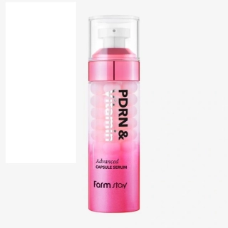 FARM STAY PDRN & Vitamin Advanced Capsule Serum - rozjasňující a vyživující pleťové sérum s PDRN a vitamínovými kapslemi, 55ml