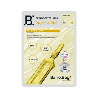 BANOBAGI Skin Booster Mask Brightening - rozjasňující jednorázová pleťová maska, 1ks
