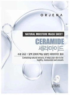 ORJENA Natural Moisture Ceramide Mask Sheet - hydratační jednorázová pleťová maska s ceramidy, 1ks